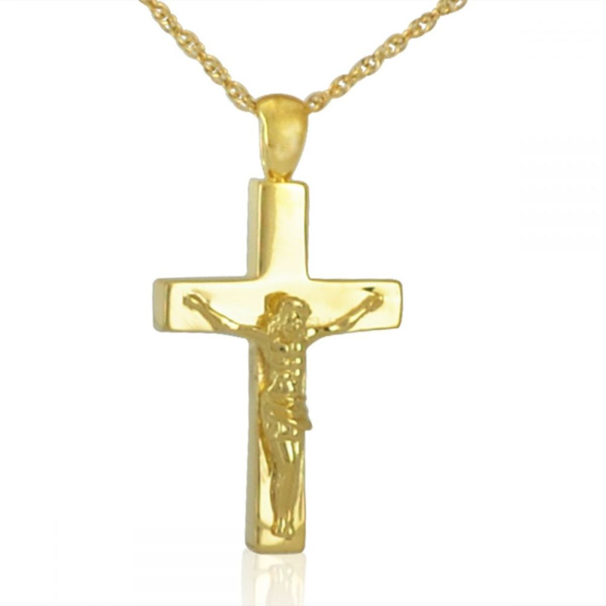 Crucifix Solid Gold Keepsake