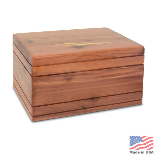 Whitney Cedar Wood Urn