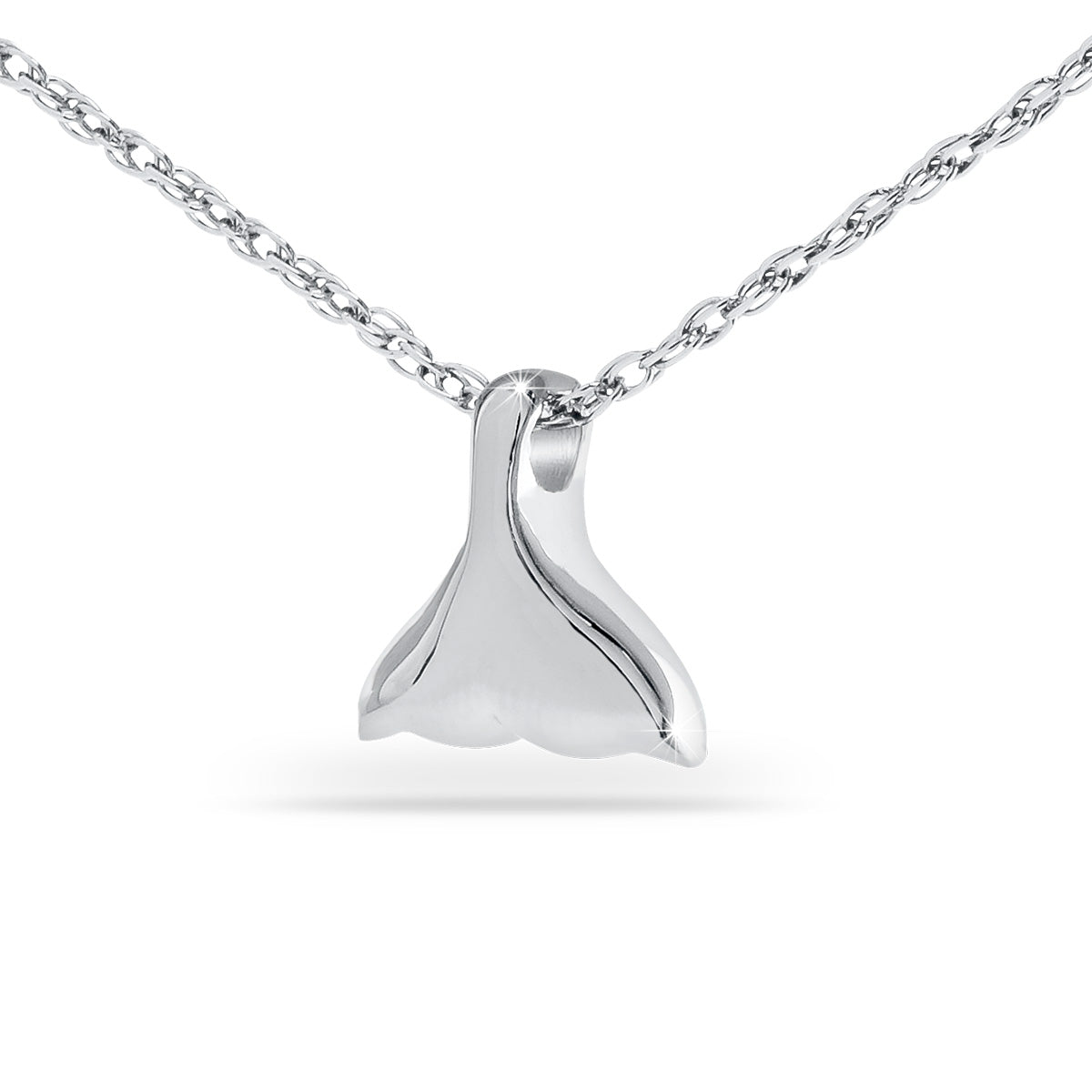 Dolphin Tail Steel Keepsake