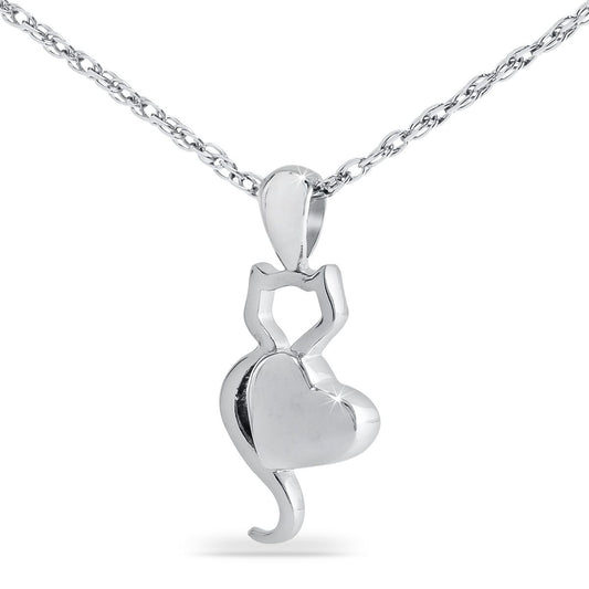 Kitty Love Silver Keepsake